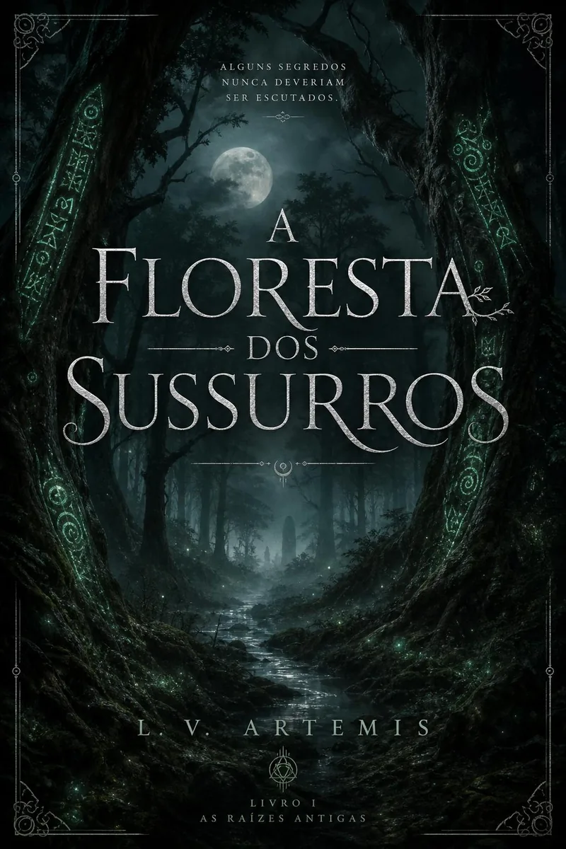 Capa do livro A Floresta dos Sussurros