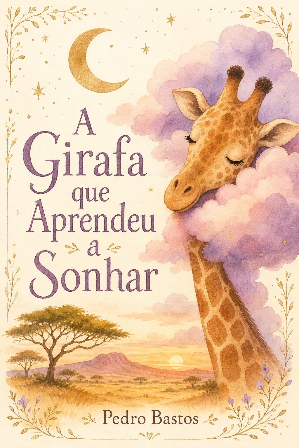 Capa do livro A Girafa que Aprendeu a Sonhar