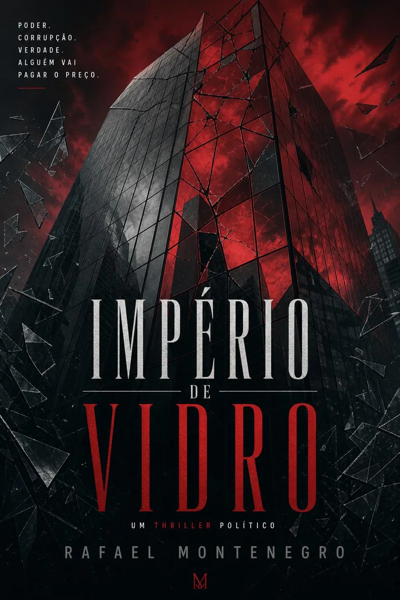 Capa do livro Império de Vidro