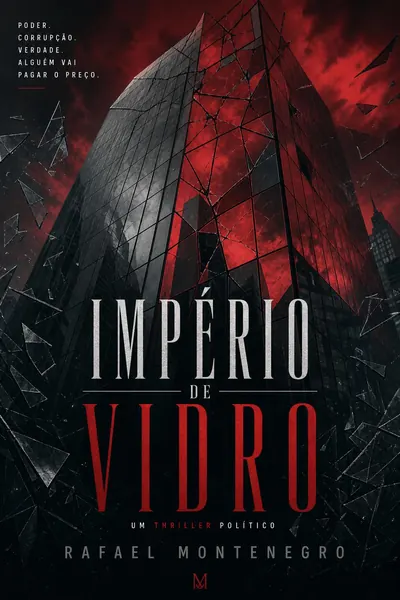 Capa do livro Império de Vidro