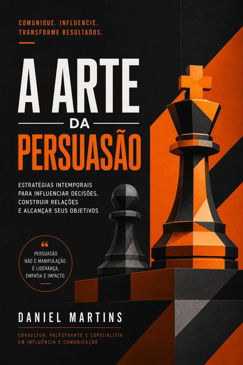 Capa do livro A Arte da Persuasão