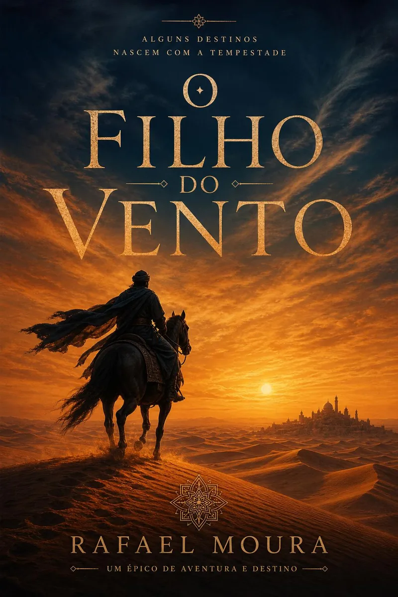 Capa do livro O Filho do Vento